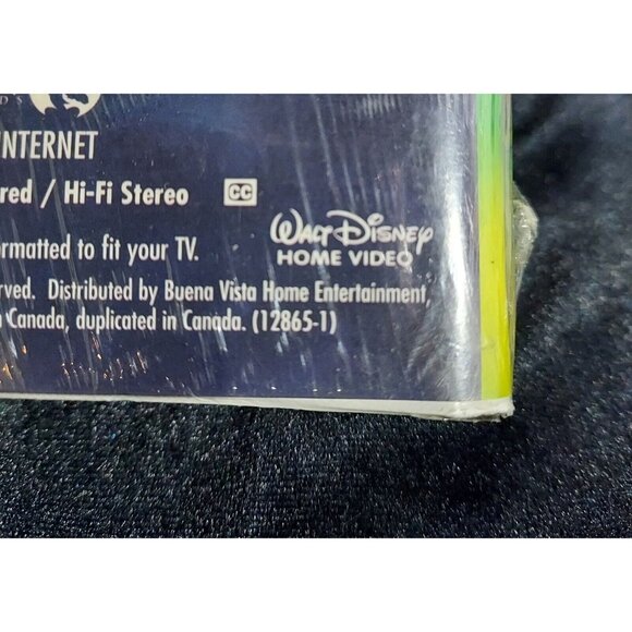 Robin Williams Disney's Flubber VHS 1998 NEW SEALED Family Comedy Clamshell Case - Picture 4 of 9